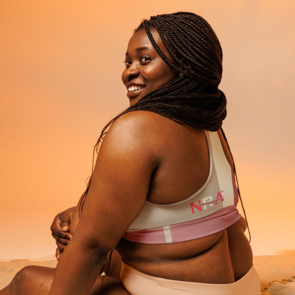 Brassière de sport NRA – Édition « Sable Rosée » – Image 2