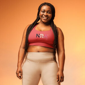 Brassière de sport NRA – Édition « Flamme Corail »